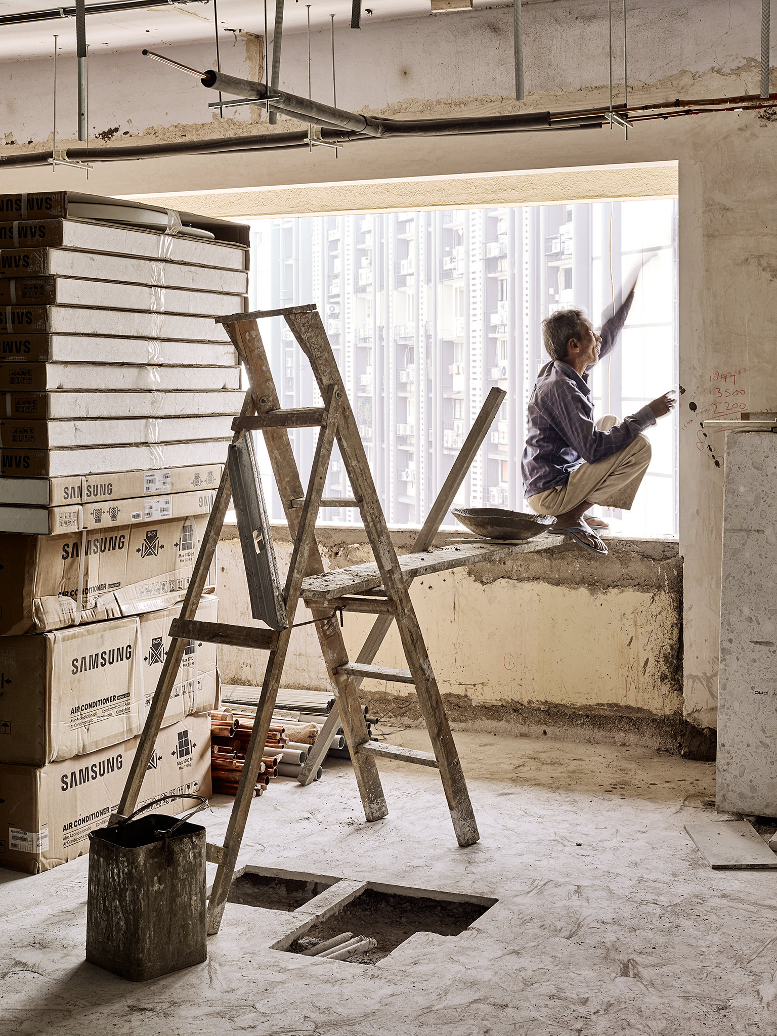 Construction Site Swiss Consulate Mumbai